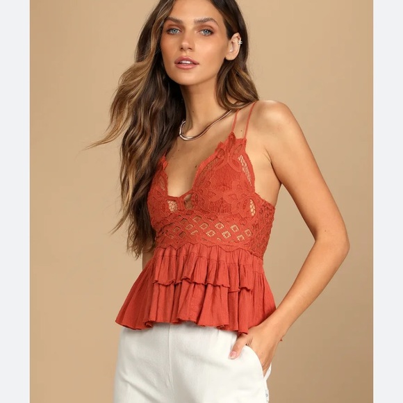 SOLD  Free People Intimately Adella Cami in Winding Roads - Picture 4 of 16